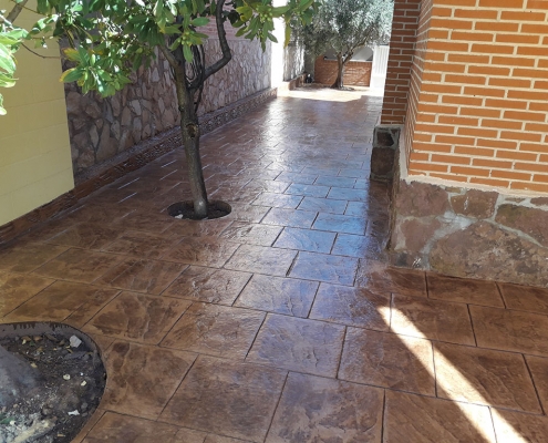 hormigón texturizado hormigón texturizado