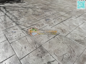 Hormigon Impreso Blanco
