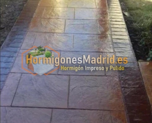 hormigon estampado